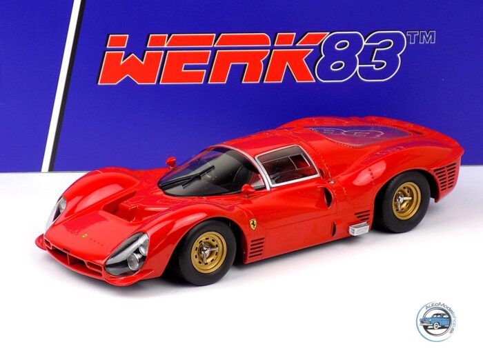FERRARI 330 P3 4.0L V12 COUPE PLAIN BODY VERSION 1966 - 1:18 WERK83