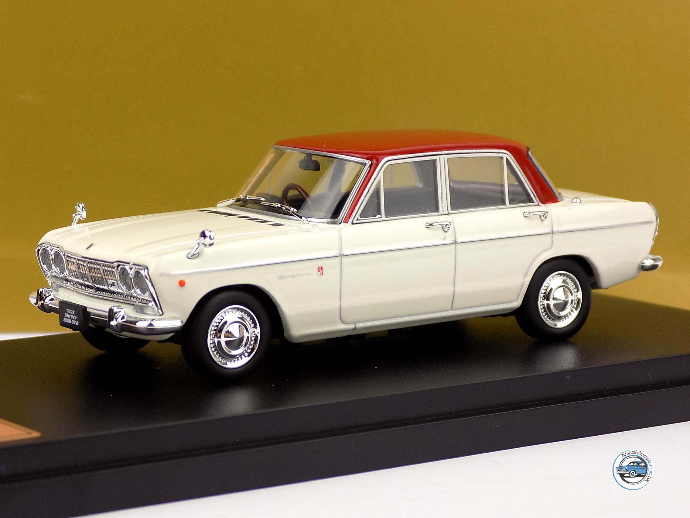 NISSAN PRINCE SKYLINE 2000 GT-B (S54B-2) 1965 – 1:43 JAPAN COLLECTION – Almost real & Sums model – Obrázok 5