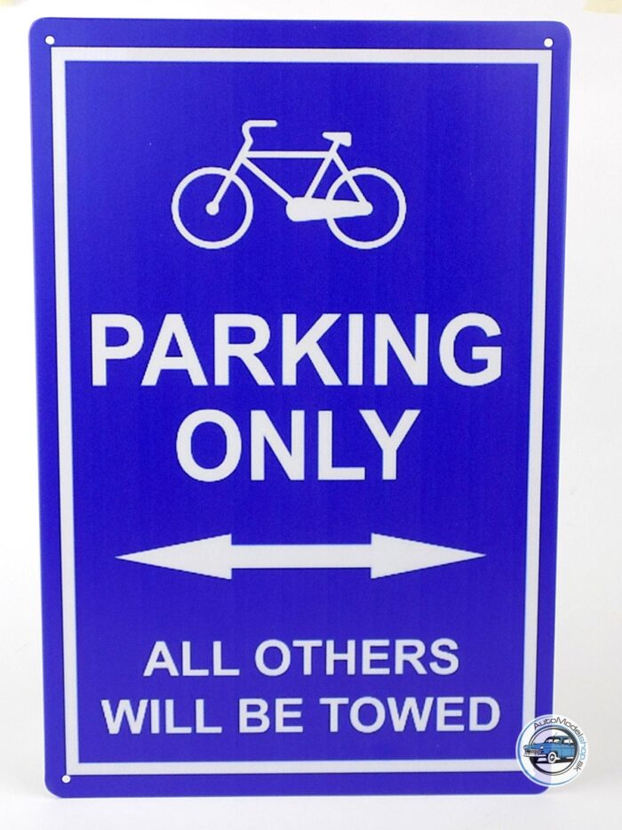 Plechová ceduľa : Parkovanie pre bicykle  30x20cm