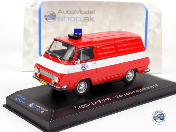 ŠKODA 1203 VAN - ZBOR POŽIARNEJ OCHRANY SR - 1:43