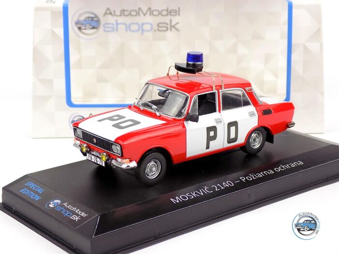 MOSKVIČ 2140 POŽIARNA OCHRANA - 1:43