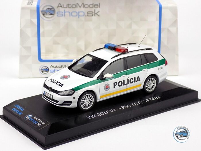 VOLKSWAGEN GOLF 7 POLÍCIA SR - PMJ NITRA - 1:43