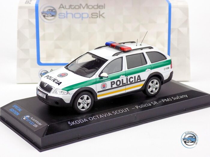 ŠKODA OCTAVIA SCOUT POLÍCIA SR - PMJ SUČANY - 1:43