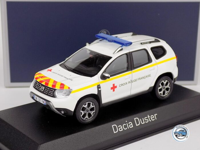 DACIA DUSTER VLTT AMBULANCE - ČERVEN7 KRÍŽ FRANCÚZSKO 2020 - 1:43 NOREV