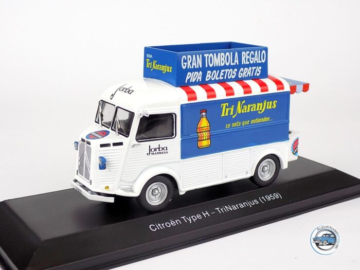CITROEN TYPE-H VAN - POJAZDNÁ PREDAJŇA 1959 - 1:43 Hachette