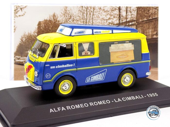 ALFA ROMEO VAN " La Cimbali" 1955  – 1:43 EAGLEMOSS