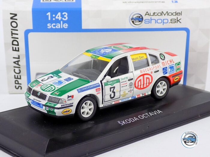 ŠKODA OCTAVIA RALLY #3 M.DAN 1:43