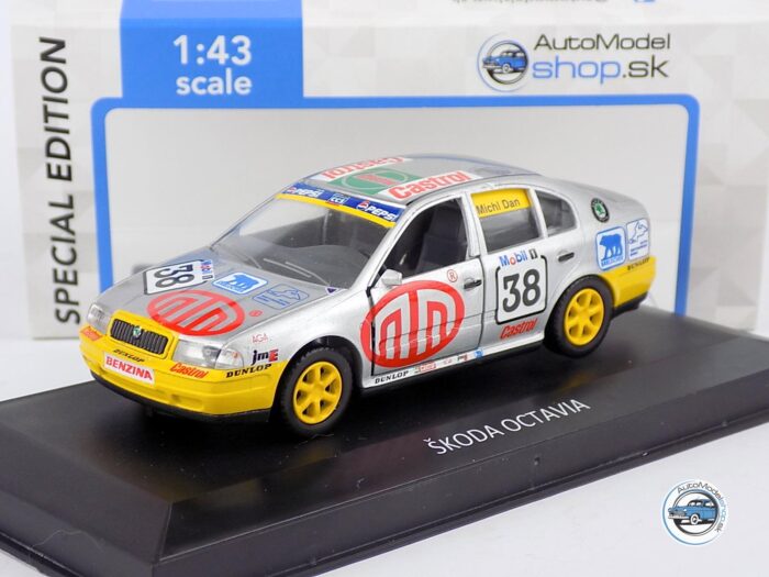 ŠKODA OCTAVIA RALLY #38 M.DAN 1:43