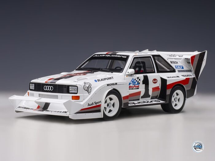 AUDI  QUATTRO SPORT S1 N 1 WINNER RALLY PIKES PEAK HILL CLIMB 1987 W.ROHRL - 1:18 AUTOART