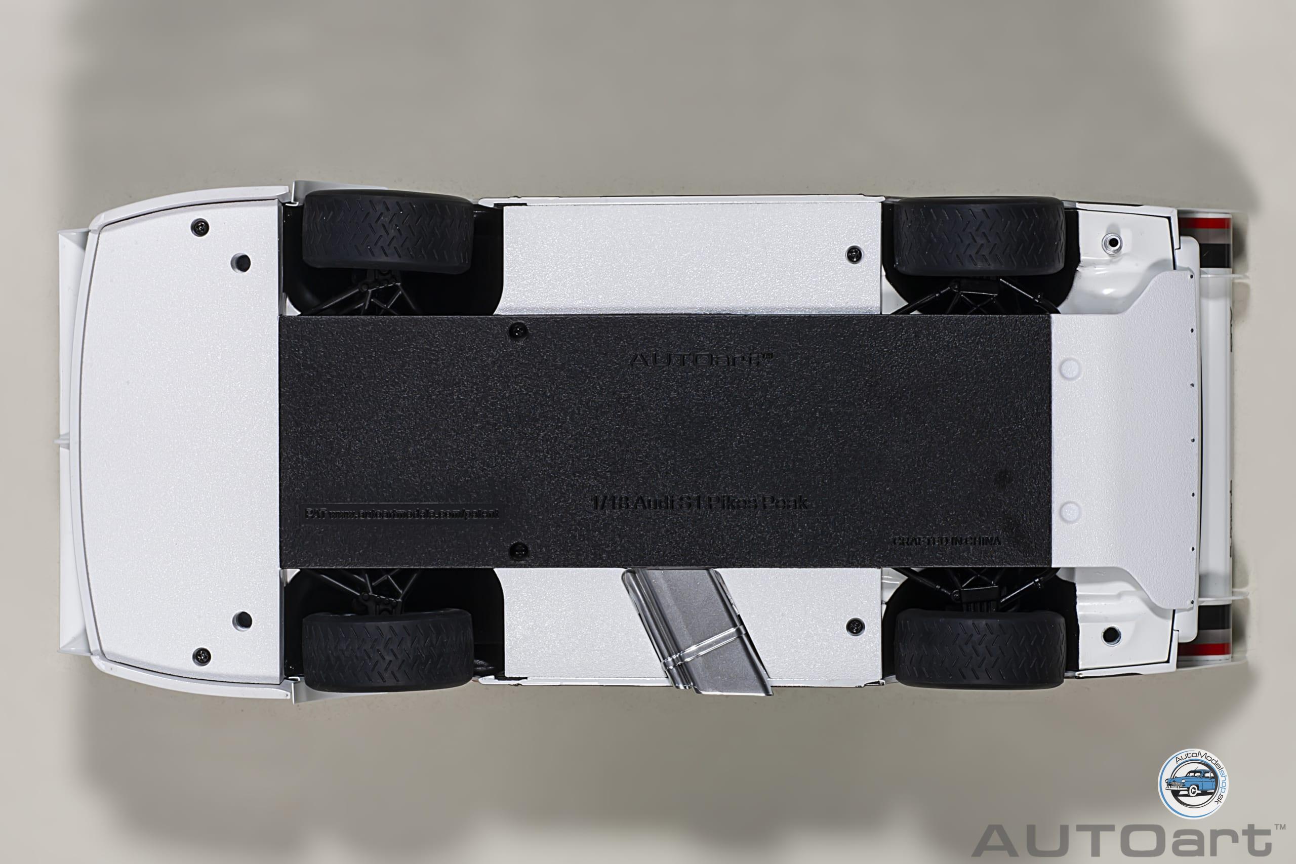 AUDI QUATTRO SPORT S1 N 1 WINNER RALLY PIKES PEAK HILL CLIMB 1987 W.ROHRL - 1:18 AUTOART – Obrázok 8