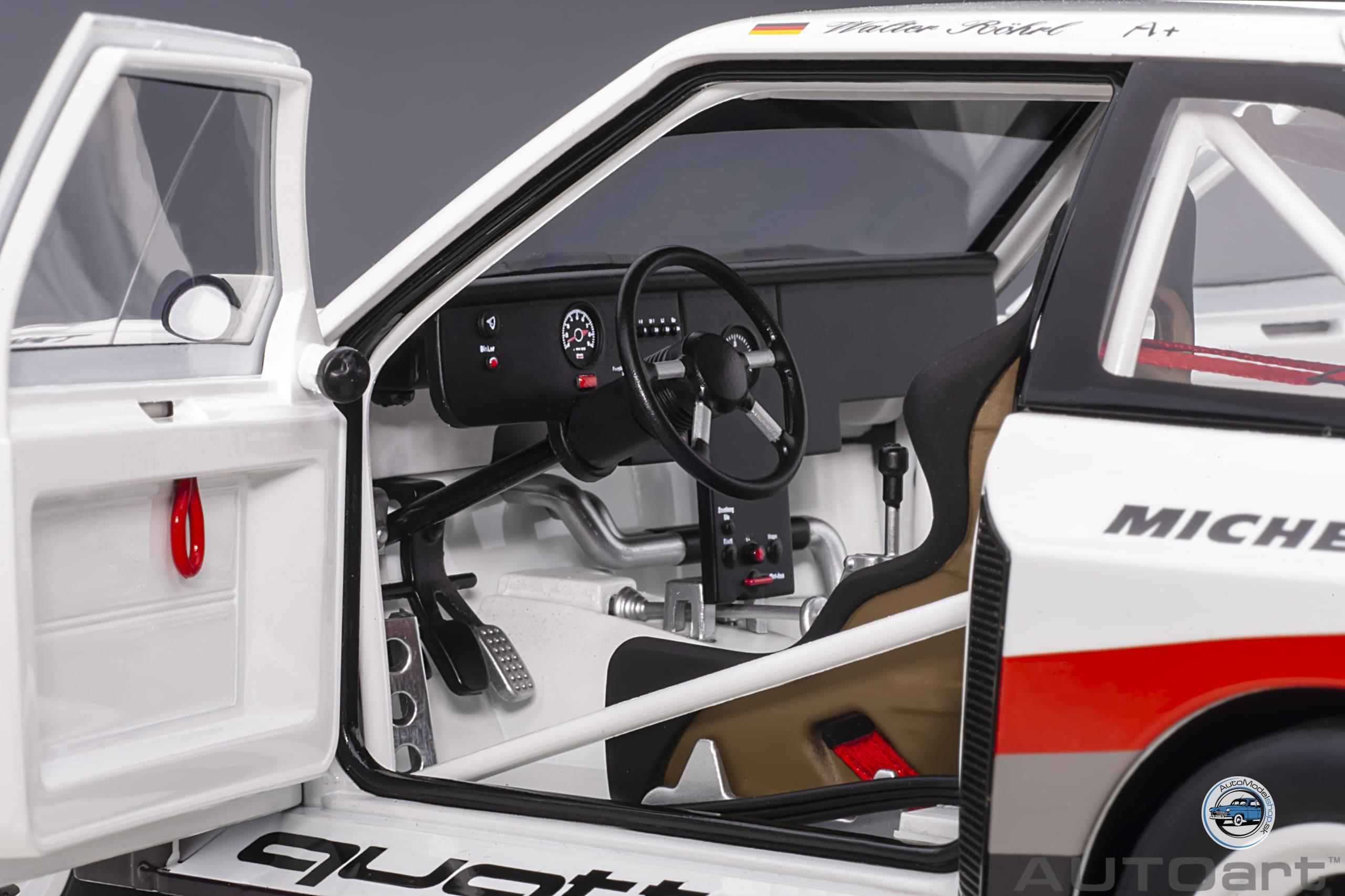 AUDI QUATTRO SPORT S1 N 1 WINNER RALLY PIKES PEAK HILL CLIMB 1987 W.ROHRL - 1:18 AUTOART – Obrázok 14