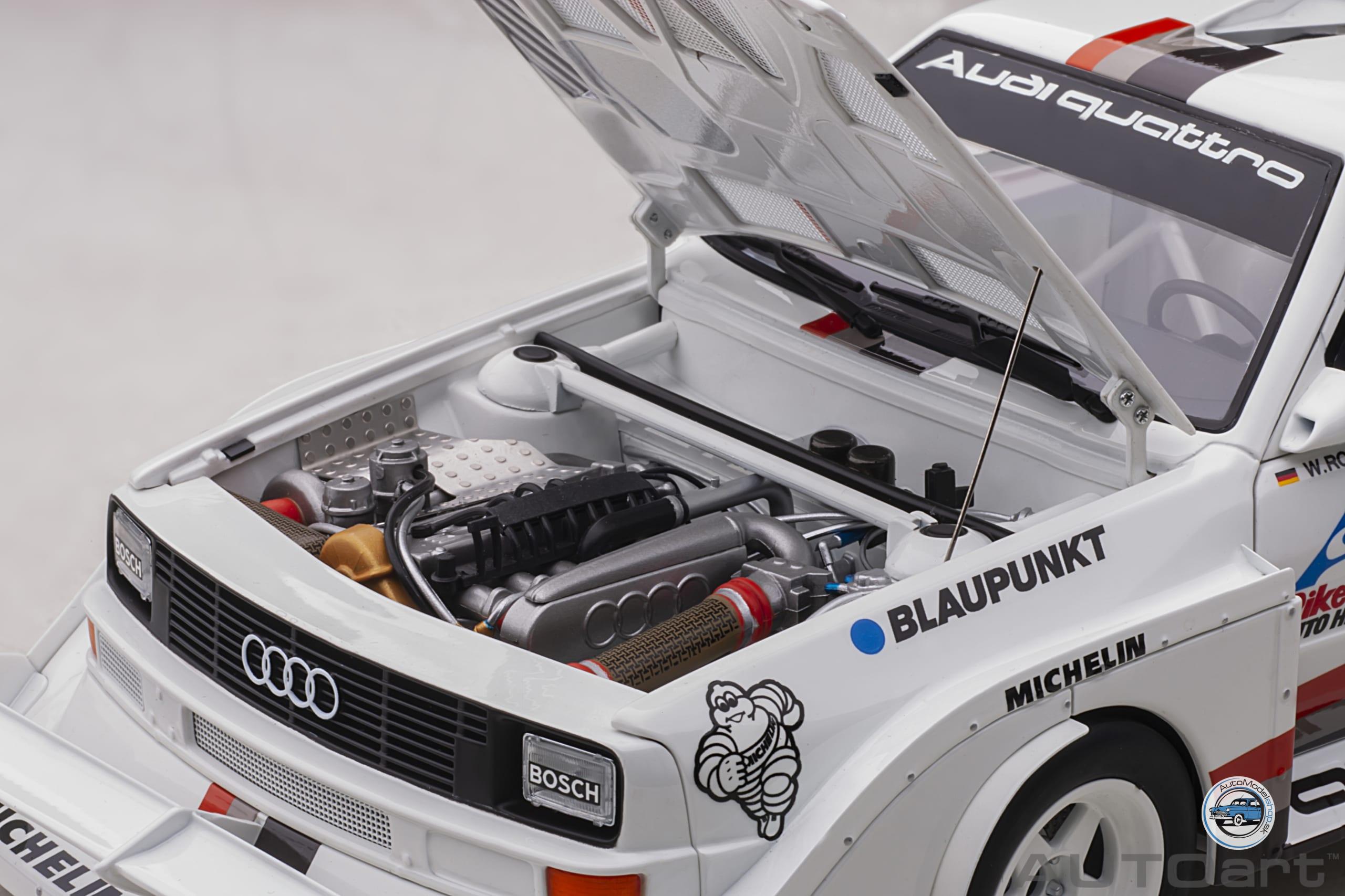 AUDI QUATTRO SPORT S1 N 1 WINNER RALLY PIKES PEAK HILL CLIMB 1987 W.ROHRL - 1:18 AUTOART – Obrázok 16