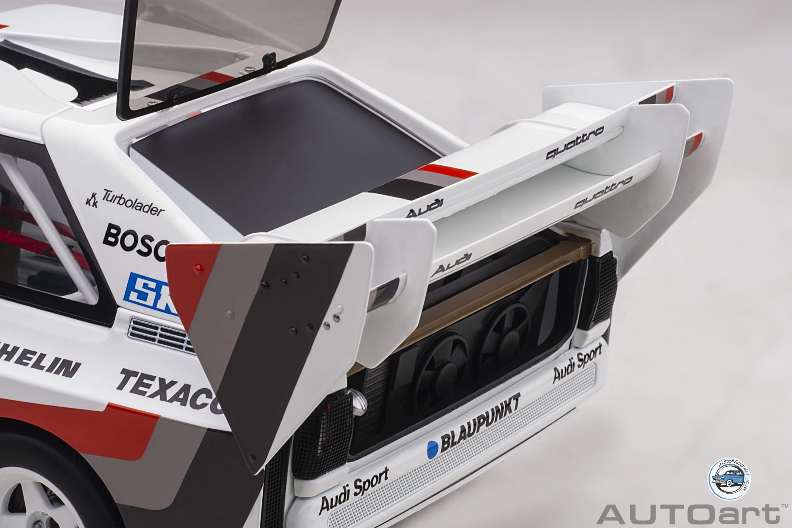 AUDI QUATTRO SPORT S1 N 1 WINNER RALLY PIKES PEAK HILL CLIMB 1987 W.ROHRL - 1:18 AUTOART – Obrázok 17