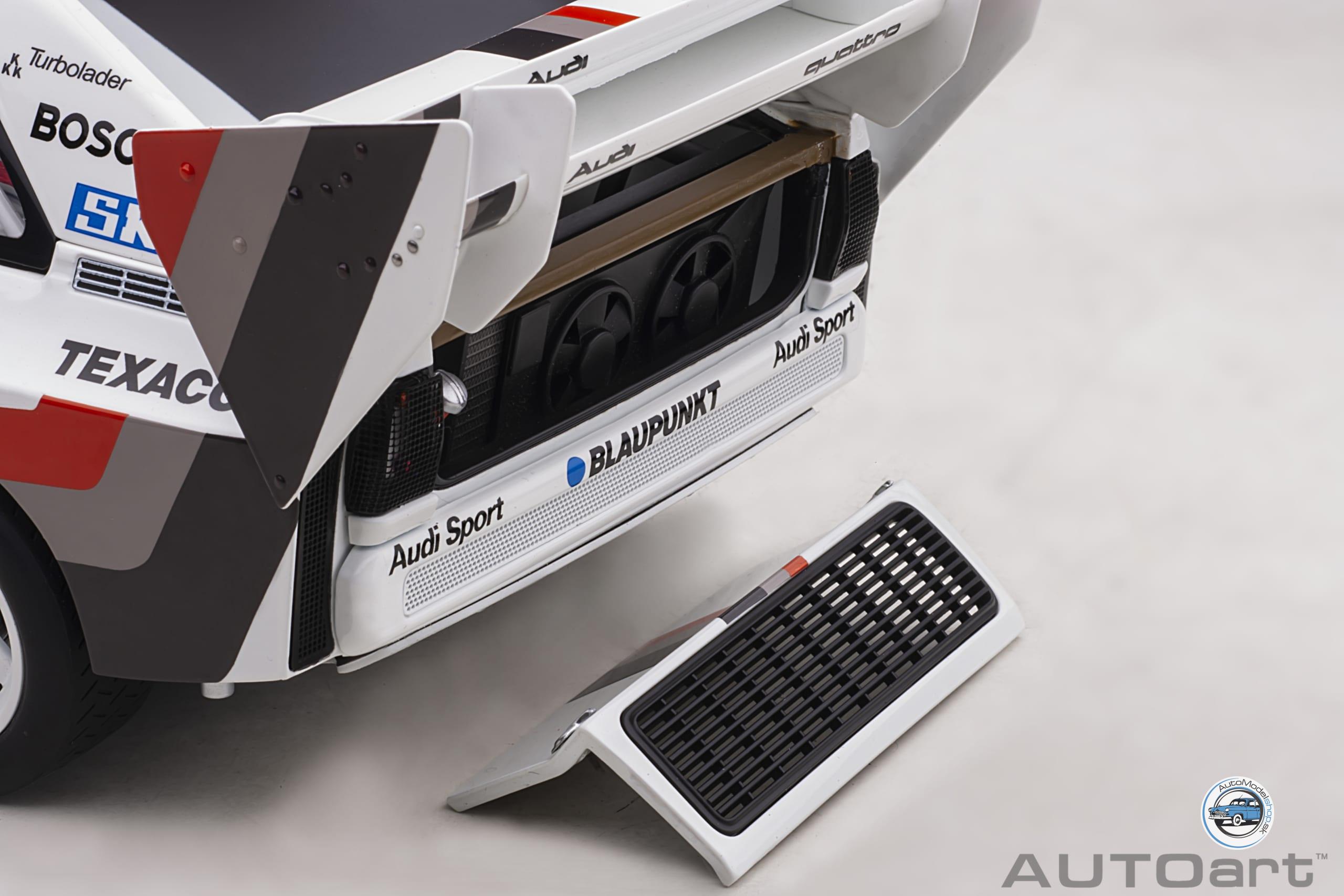 AUDI QUATTRO SPORT S1 N 1 WINNER RALLY PIKES PEAK HILL CLIMB 1987 W.ROHRL - 1:18 AUTOART – Obrázok 18