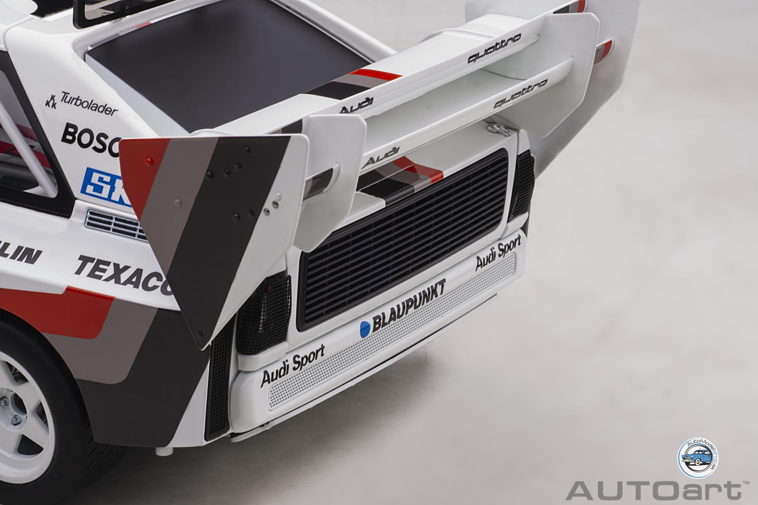 AUDI QUATTRO SPORT S1 N 1 WINNER RALLY PIKES PEAK HILL CLIMB 1987 W.ROHRL - 1:18 AUTOART – Obrázok 19