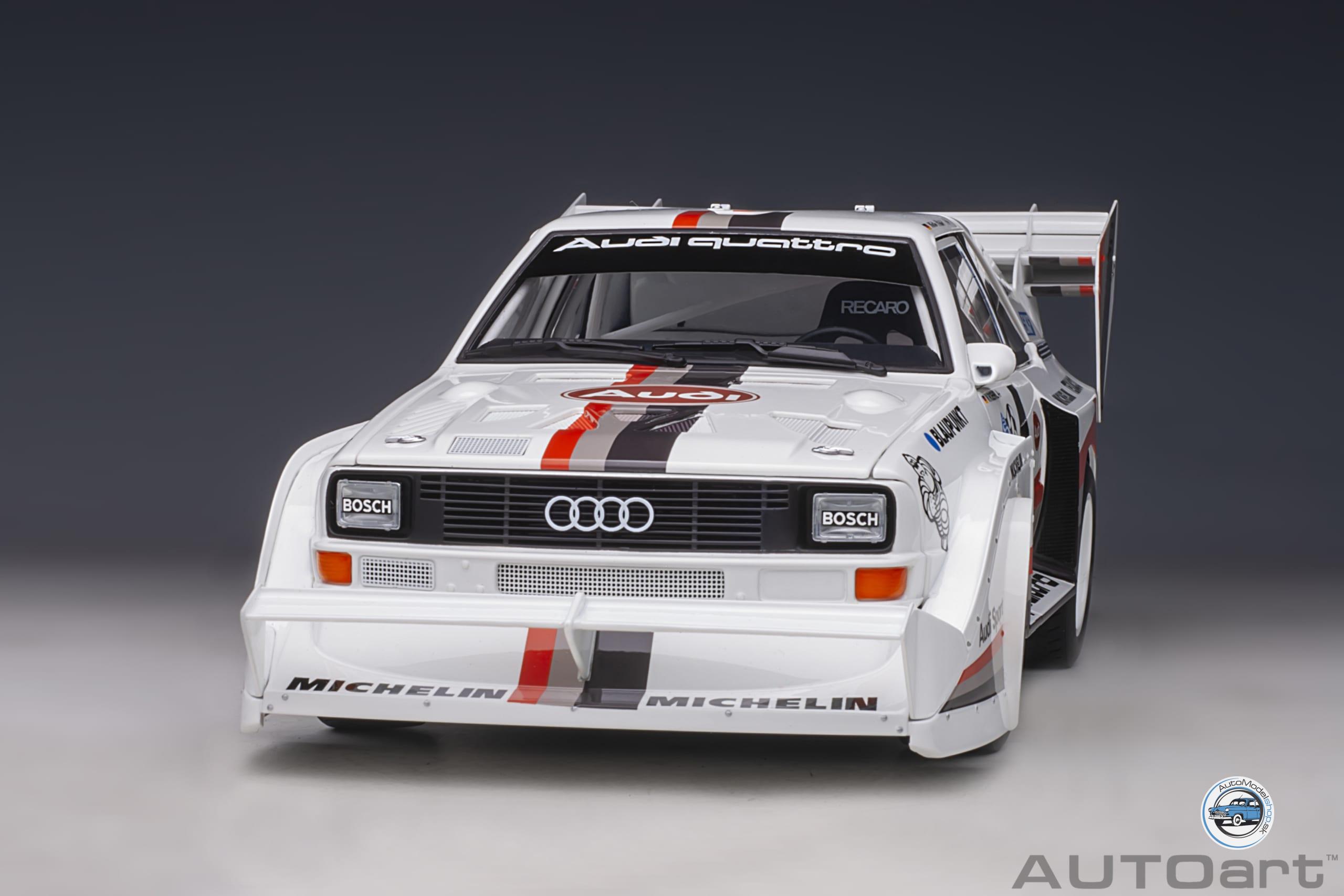 AUDI QUATTRO SPORT S1 N 1 WINNER RALLY PIKES PEAK HILL CLIMB 1987 W.ROHRL - 1:18 AUTOART – Obrázok 13