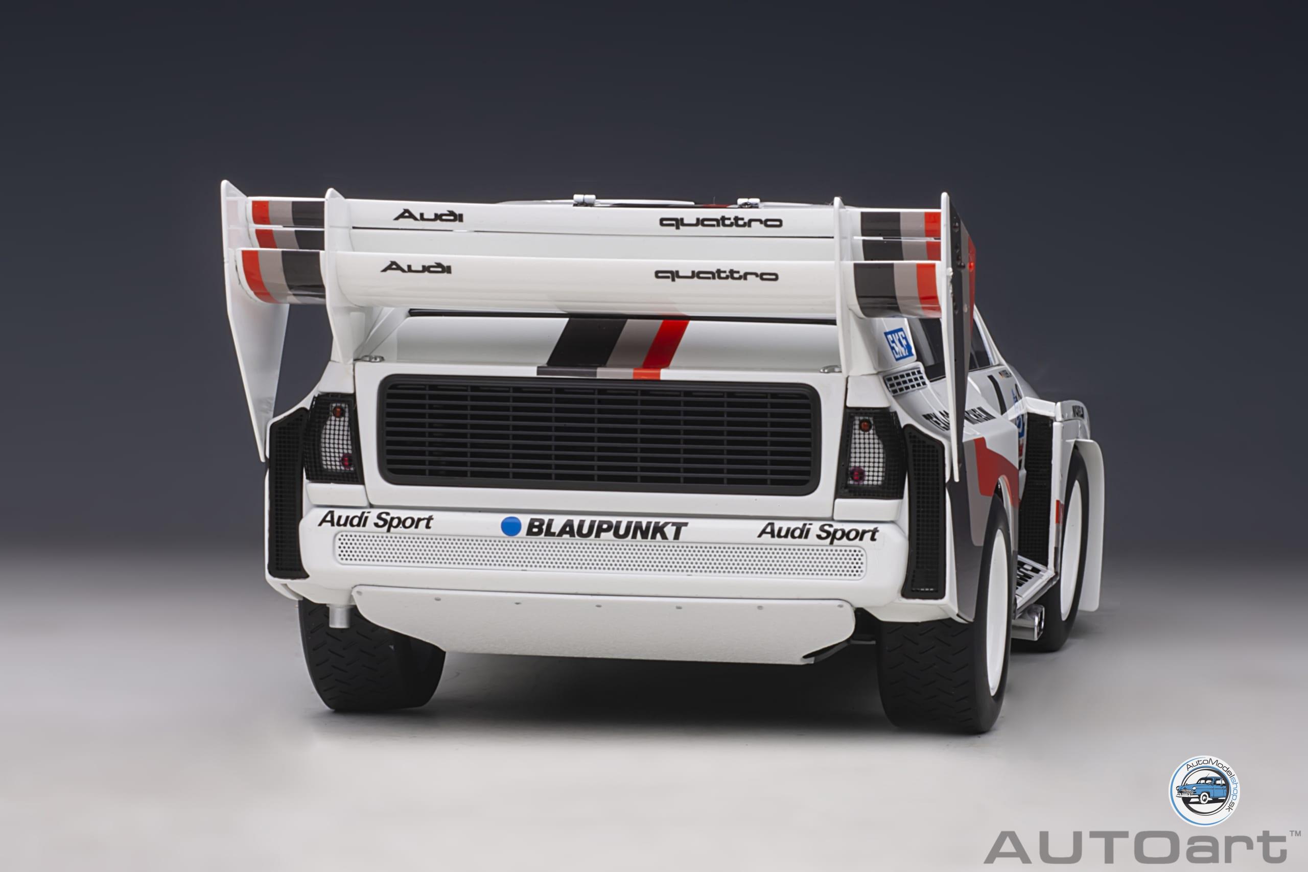 AUDI QUATTRO SPORT S1 N 1 WINNER RALLY PIKES PEAK HILL CLIMB 1987 W.ROHRL - 1:18 AUTOART – Obrázok 12
