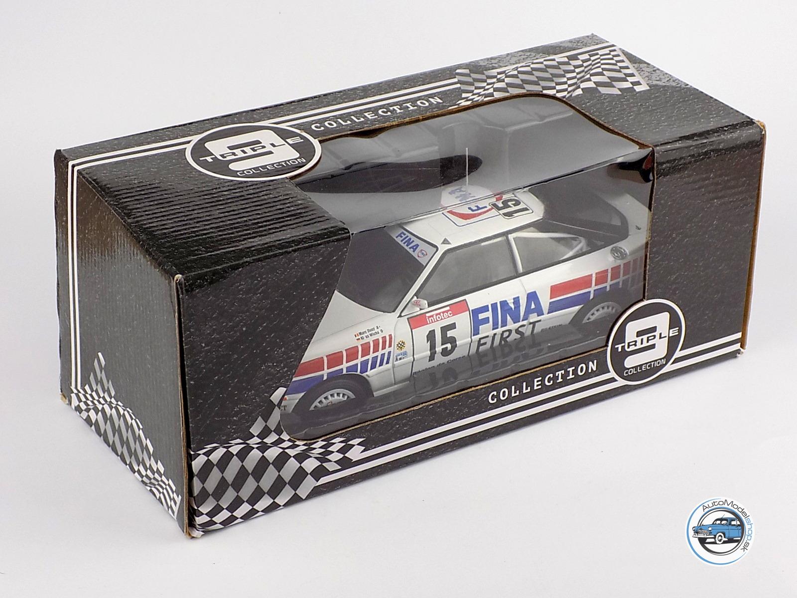 TOYOTA CELICA GT-4 ST165 FINA N 15 RALLY TOUR DE CORSE 1991 M.DUEZ - K.WICHA - 1:18 TRIPLE9 – Obrázok 6