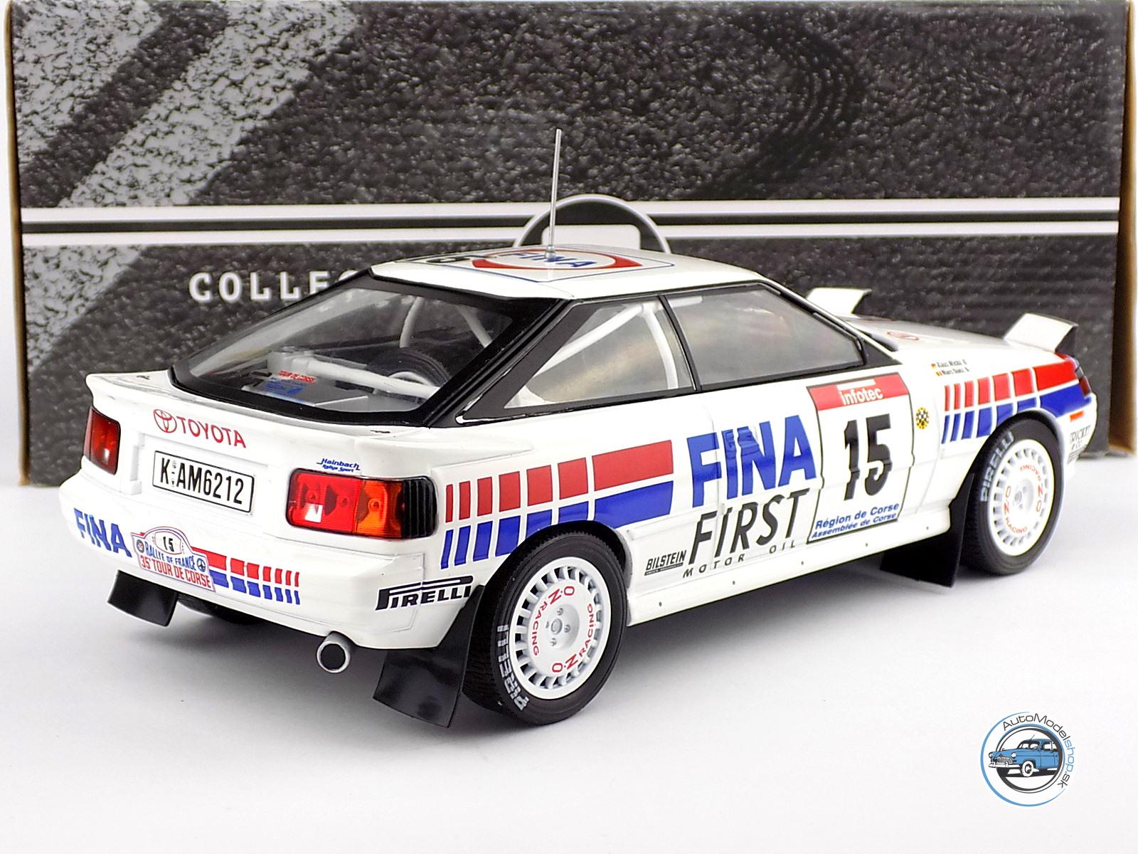 TOYOTA CELICA GT-4 ST165 FINA N 15 RALLY TOUR DE CORSE 1991 M.DUEZ - K.WICHA - 1:18 TRIPLE9 – Obrázok 2