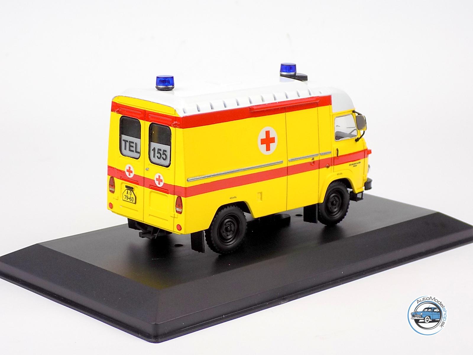 AVIA A21 FURGON ZACHRANNÁ SLUŽBA PRAHA - 1:43 – Obrázok 3
