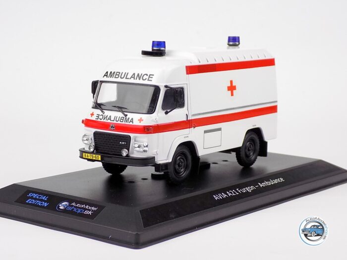 AVIA A21 FURGON AMBULANCE - 1:43