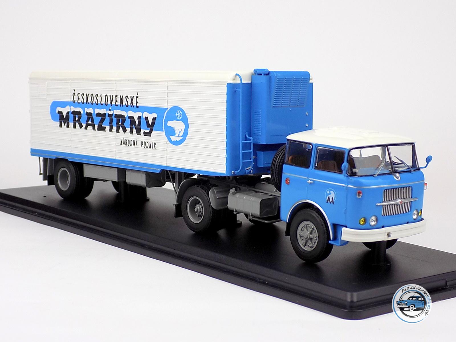LIAZ 706 RTTN + CHLADIARENSKÝ NÁVES ORLIČAN N12CH 1978 Československé mraziarne – 1:43 Premium ClassiXXs – Obrázok 5
