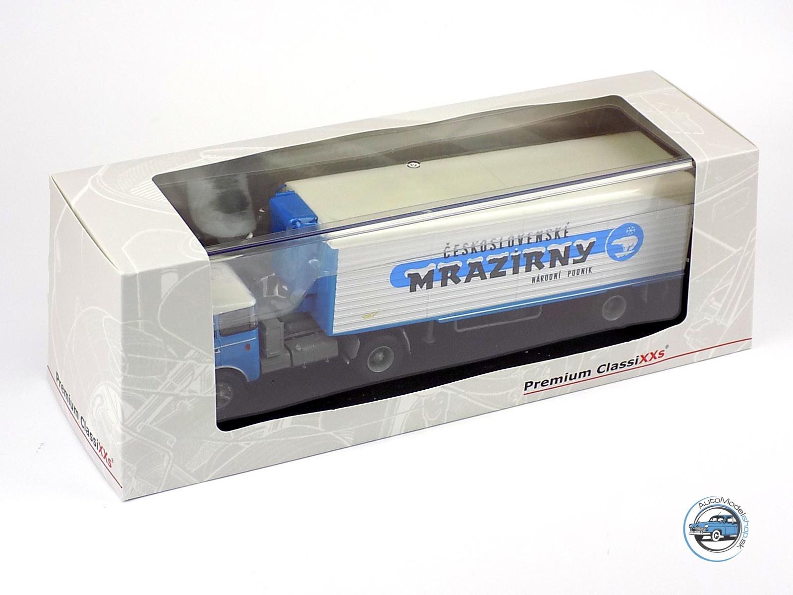 LIAZ 706 RTTN + CHLADIARENSKÝ NÁVES ORLIČAN N12CH 1978 Československé mraziarne – 1:43 Premium ClassiXXs – Obrázok 6