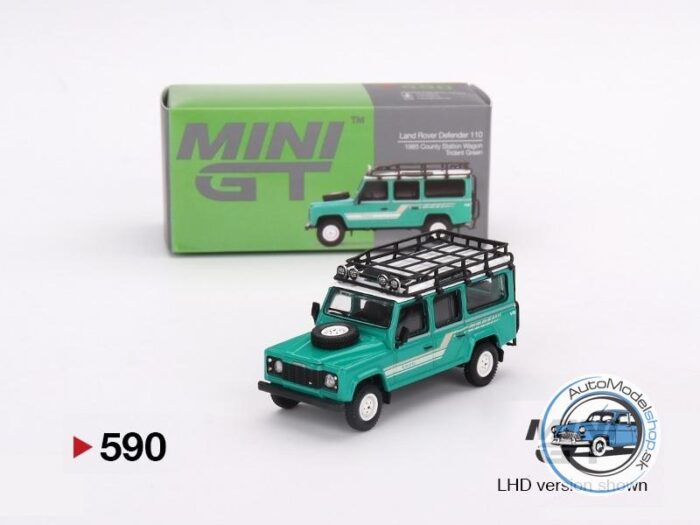 Land Rover Defender 110 1985 County Station Wagon - 1:64 MiniGT