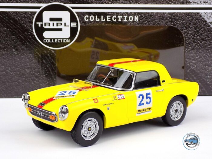 HONDA S800 SPIDER HART-TOP  No.25 RACING 1966 - 1:18 TRIPLE 9