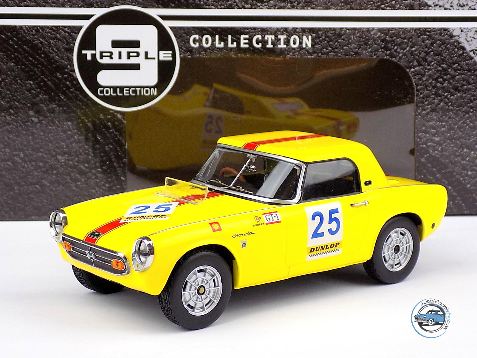 HONDA S800 SPIDER HART-TOP No.25 RACING 1966 - 1:18 TRIPLE 9