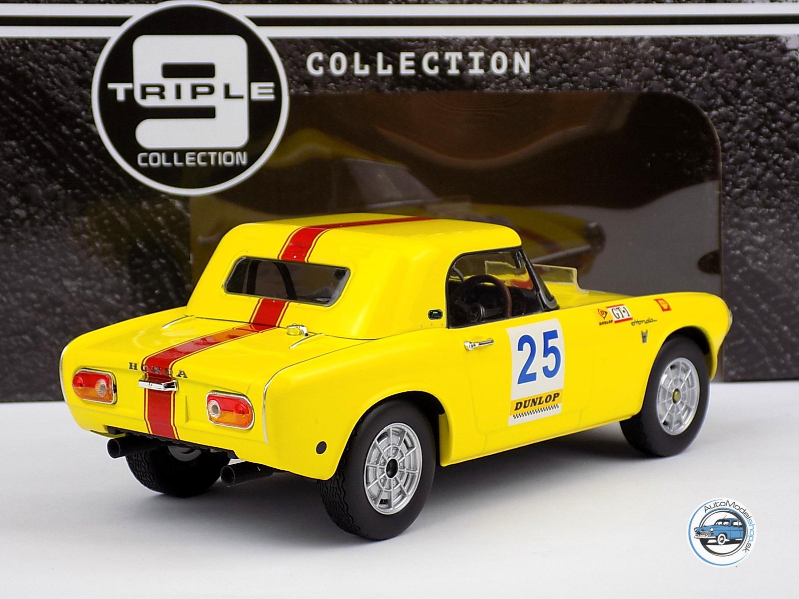 HONDA S800 SPIDER HART-TOP No.25 RACING 1966 - 1:18 TRIPLE 9 – Obrázok 2