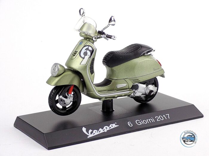 PIAGGIO VESPA 6 GIORNI N 6 2017 - 1:18 MAISTO