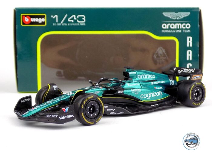 ASTON MARTIN F1 AMR23 TEAM ARAMCO COGNIZANT #18 SEZÓNA 2023 LANCE STROLL - 1:43 BBURAGO