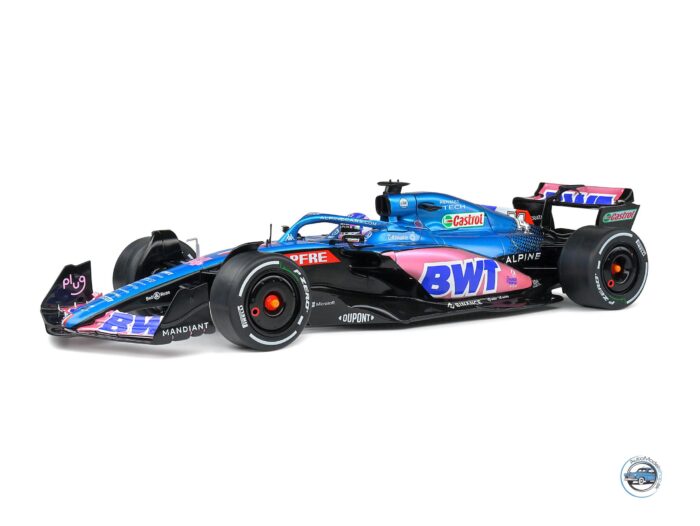 ALPINE F1 A522 TEAM ALPINE BWT #14 MONACO GP 2022 FERNANDO ALONSO - 1:18 SOLIDO