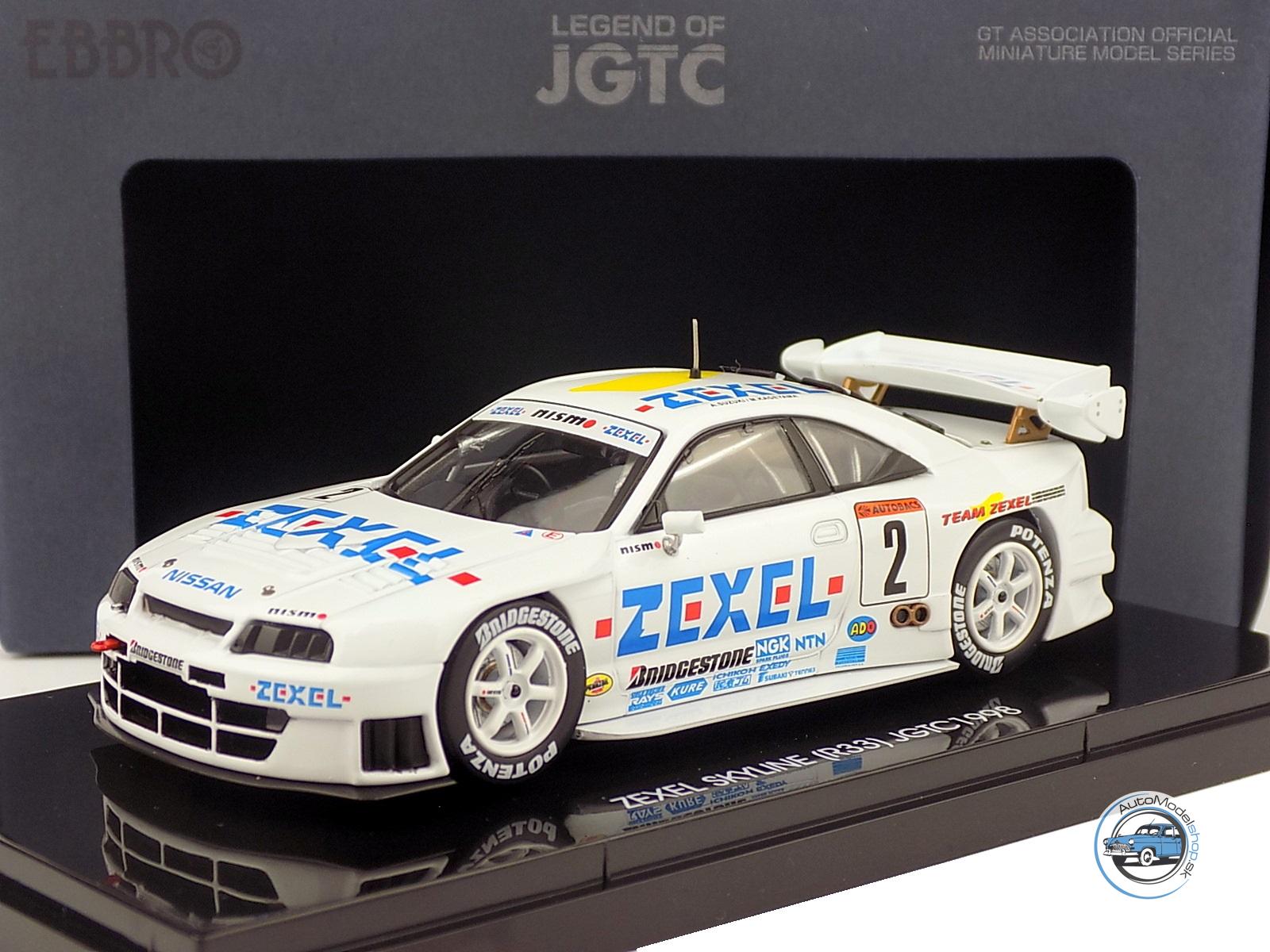 NISSAN ZEXEL SKYLINE R33 JGTC 1998 - 1:43 EBBRO