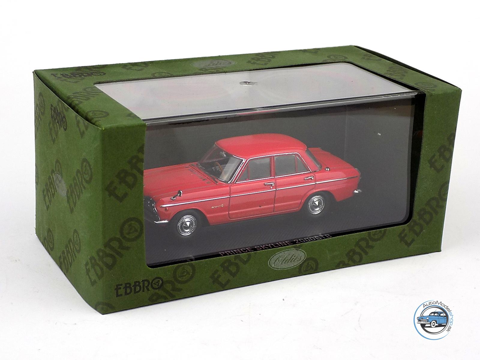 NISSAN PRINCE SKYLINE 2000GTB - 1:43 EBBRO – Obrázok 3