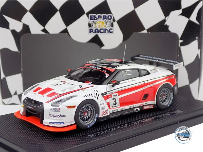 NISSAN GT-R GT1 2010 SWISS RACING TEAM - 1:43 EBBRO