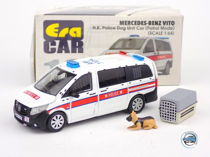 MERCEDES BENZ VITO - HONK KONG POLICE DOG UNIT CAR - 1:64 ERA CAR