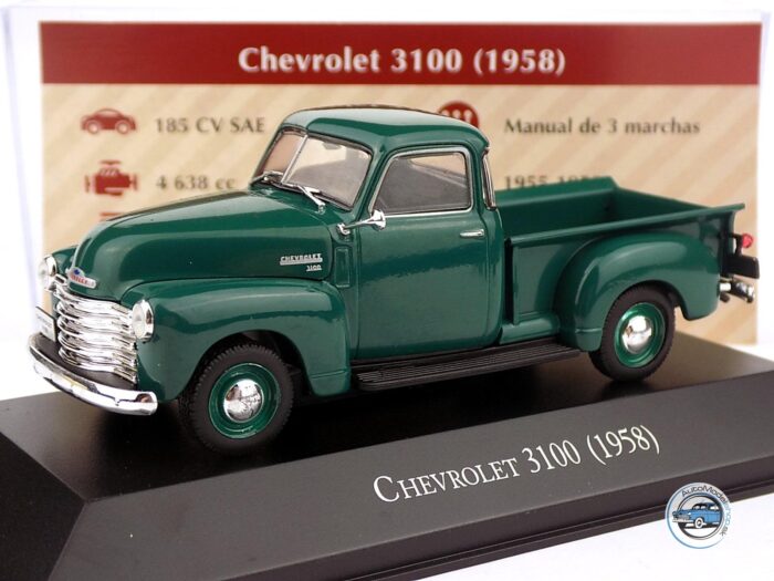 CHEVROLET 3100 PICKUP 1958 - 1:43 DeA