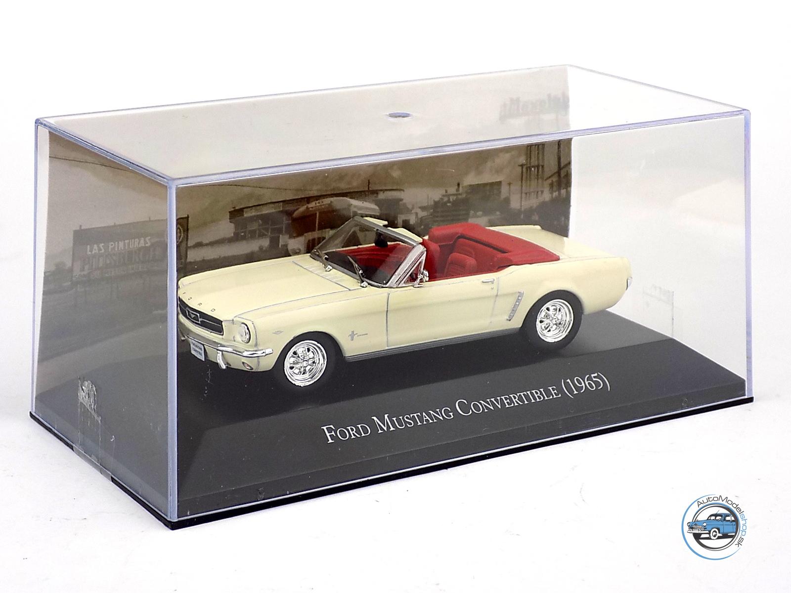 FORD MUSTANG CONVERTIBLE 1965 - 1:43 DeA – Obrázok 4