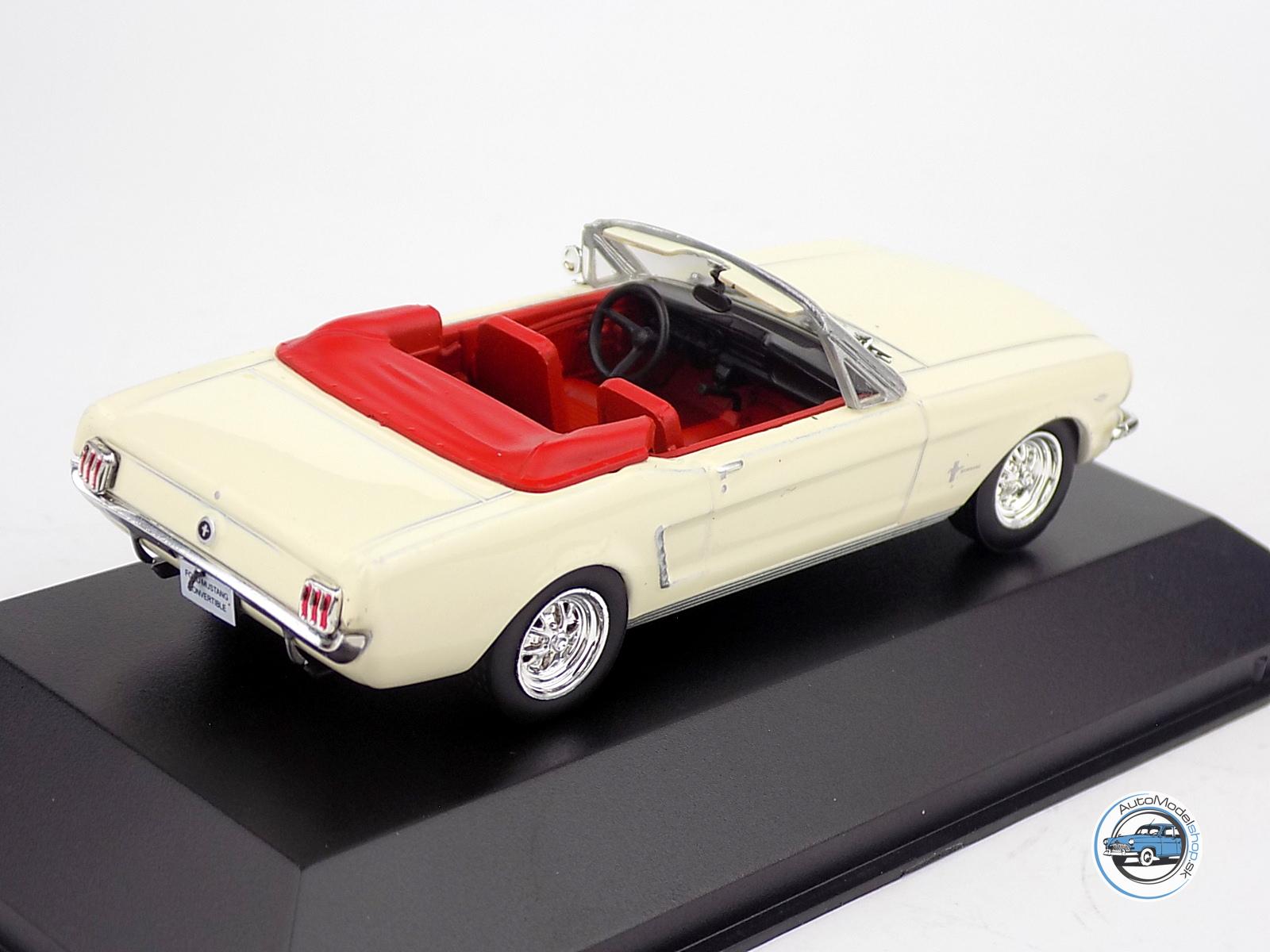FORD MUSTANG CONVERTIBLE 1965 - 1:43 DeA – Obrázok 3