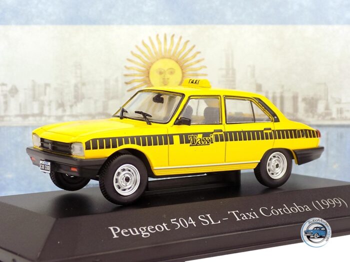PEUGEOT 504 SL TAXI CORDOBA 1999 - Altaya / Salvat Argentina