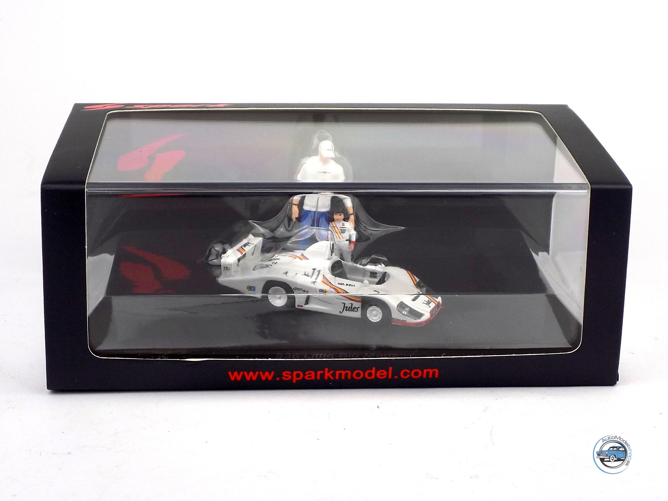 PORSCHE PEDAL AUTO - TYP 935 936/81 No.11 VÍŤAZ 24h LE MANS 1981 - MALÝ + VEĽKÝ MUŽ - 1:43 SPARK – Obrázok 4