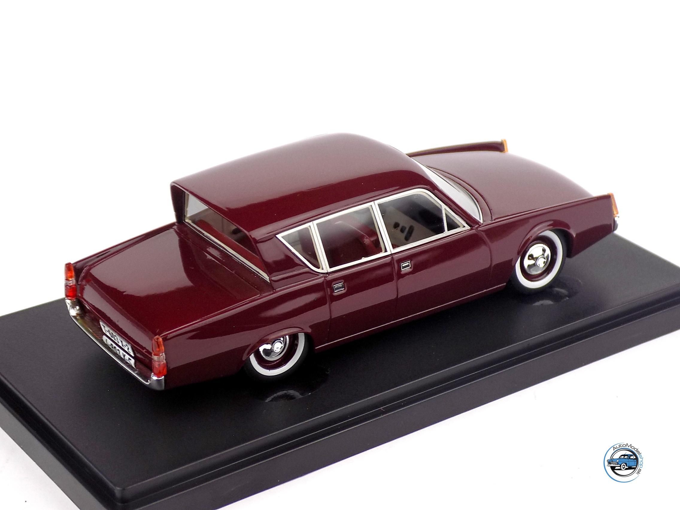 TATRA 603 X/2 ČESKOSLOVENSKO 1966 + USB KATALÓG KNIHA ROKA 2024 – 1:43 AUTOCULT – Obrázok 3