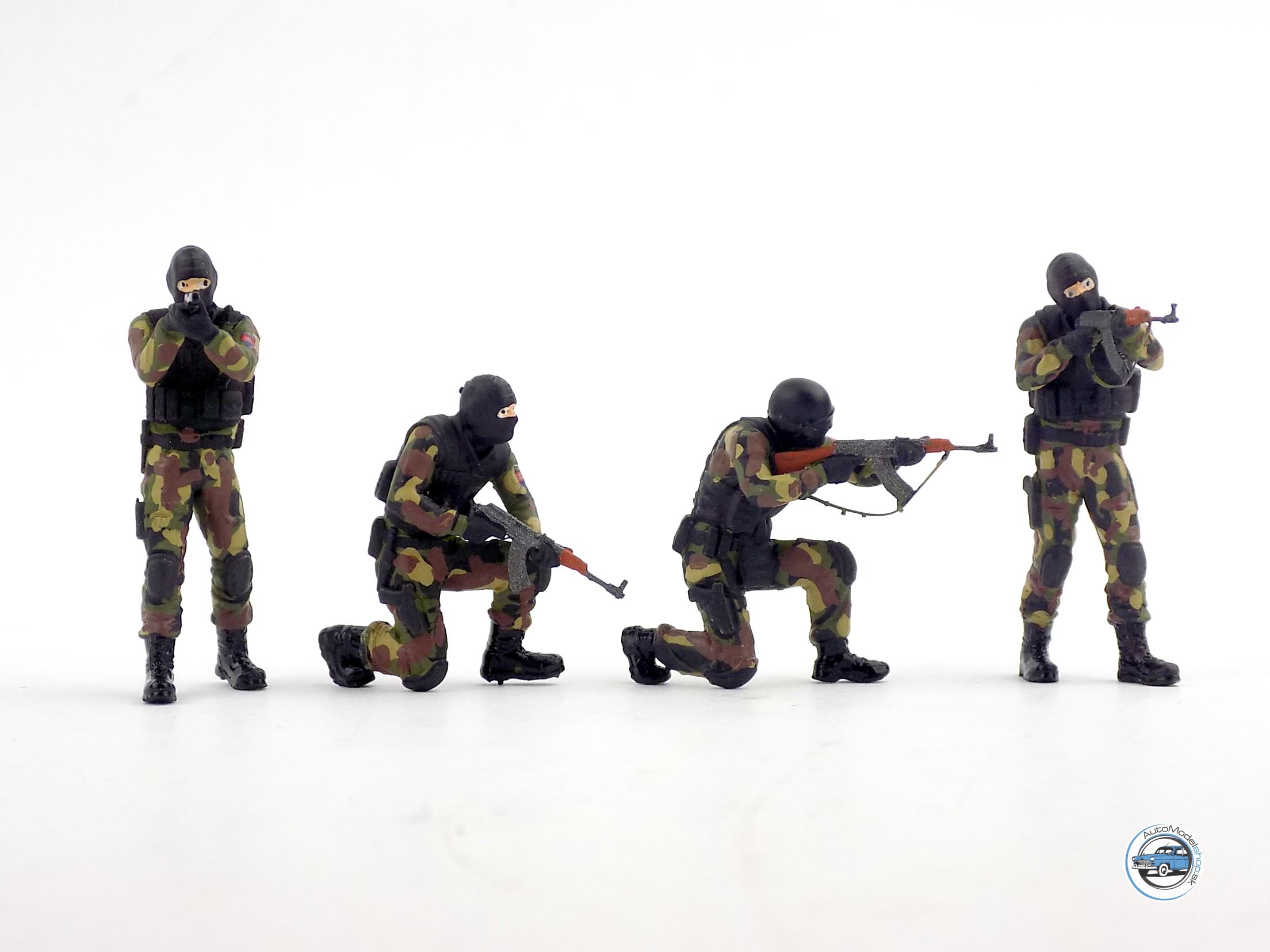 Sada figuriek policajtov "Kukláči" - 1:43 – Obrázok 2