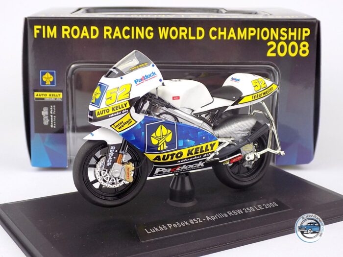 Aprilia RSW 250LE (2008) Road Racing World Championship 2008 #52 Pešek - 1:18 ABREX