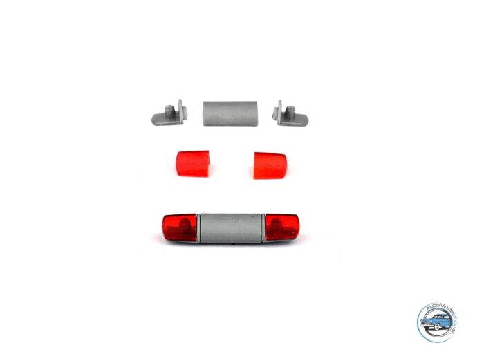 MAJÁK HELLA LIGHT– strieborno-červený – 1:43 CAL