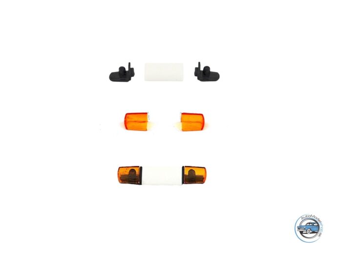 MAJÁK HELLA LIGHT– bielo-oranžový – 1:43 CAL