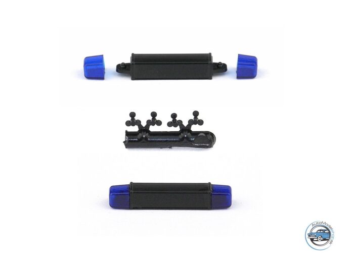 MAJÁK HELLA LIGHT-OLD – čierno-modrý – 1:43 CAL