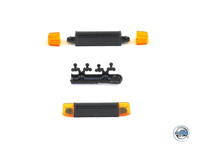 MAJÁK HELLA LIGHT-OLD – čierno-oranžový – 1:43 CAL